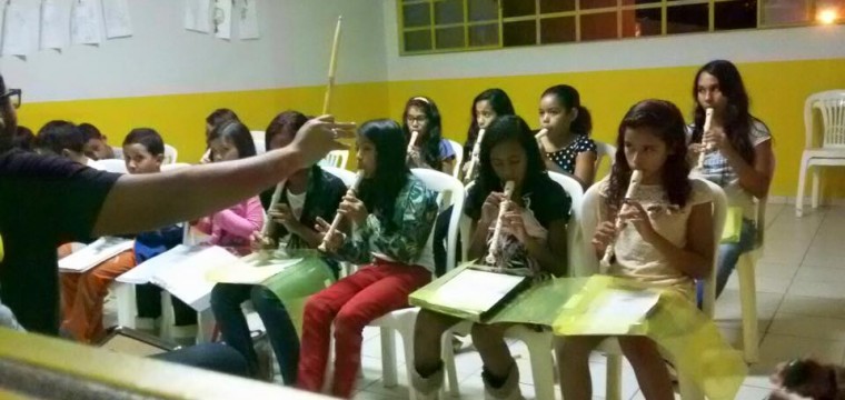 Aula no instituto Joy